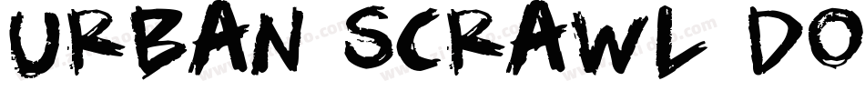 Urban Scrawl Down字体转换